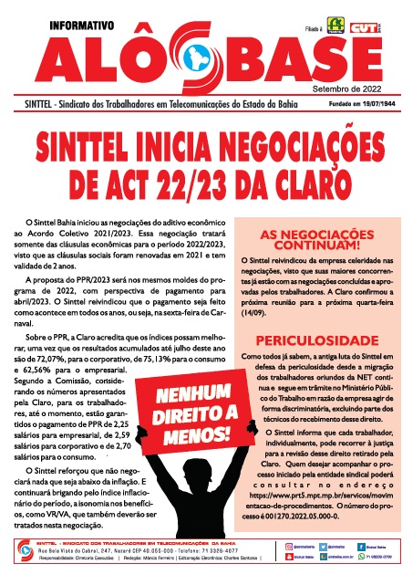 Campanha salarial Claro